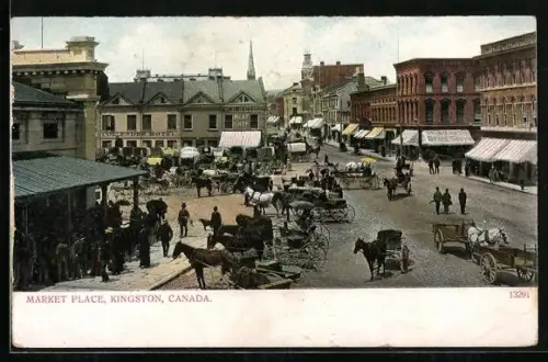 AK Kingston, Market Place, am Markt