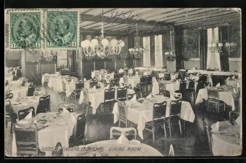 AK Quebec, Chateau Frontenac, Dining Room