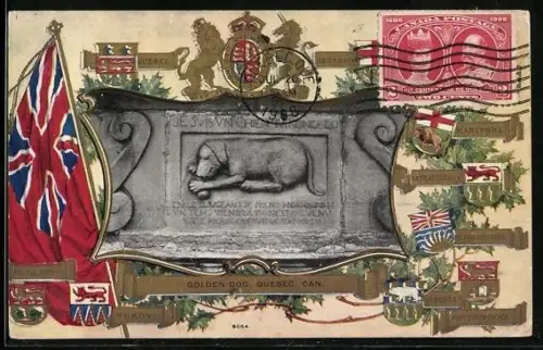 AK Quebec, Golden Dog Relief, Coats of Arms