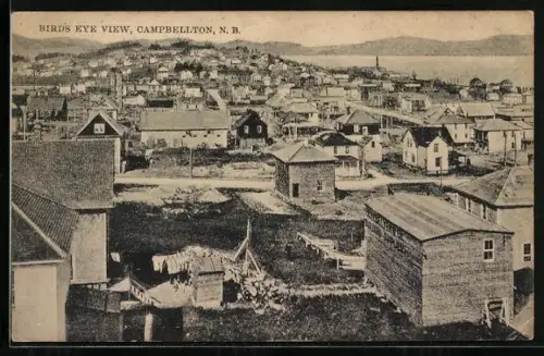 AK Campbellton /N.B., Bird`s Eye View