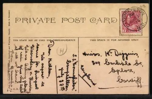 AK Campbellton /N.B., Bird`s Eye View