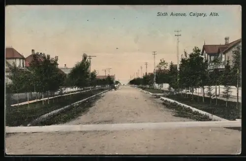 AK Calgary /Alta., Sixth Avenue