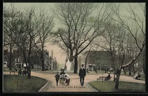 AK St. John /N.B., King Square