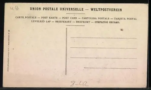 AK Dinan, Chocolat Menier, Vue panoramique, Le Viaduc, Une Rue, Kakao, Reklame für Schokolade