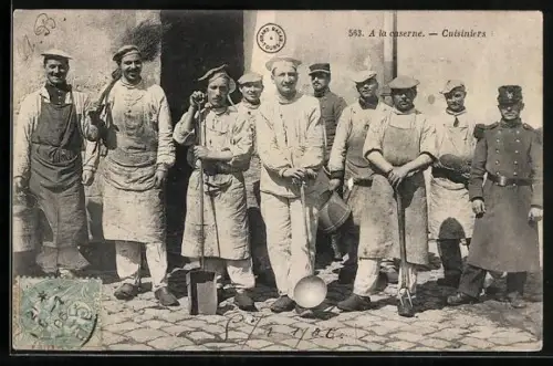 AK Soldats à la Caserne, Les Cuisiniers