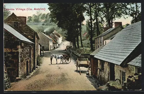 AK Glenoe Village, Street scene