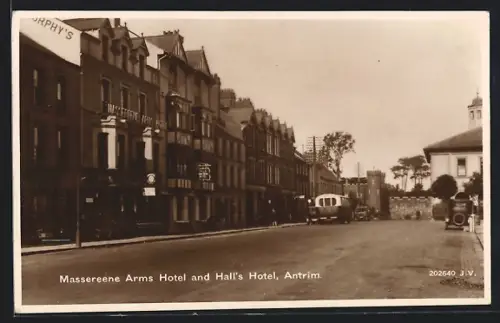 AK Antrim, Massereene Arms Hotel and Hall`s Hotel