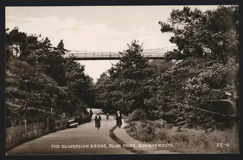 AK Bournemouth, Alum Chine, The Suspension Bridge