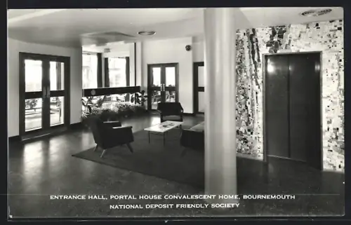 AK Bournemouth, Portal House Convalescent Home, Entrance Hall