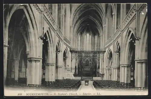 AK Bournemouth, St. Stephen`s Church, Interior