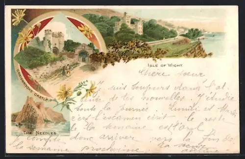 AK Isle of Wight, Carisbrook Castle, The Needles