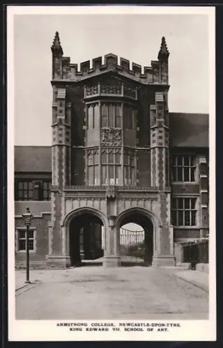 AK Newcastle-upon-Tyne, Armstrong College, King Edward VII. School of art