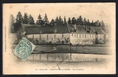 AK Chatillon-sur-Seine /Côte-d`Or, Les Cordeliers