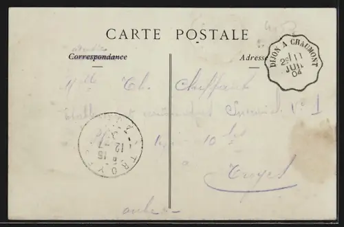 AK Is-sur-Tille, Pont du Chemin de Fer au Transit