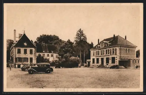AK Châtillon-sur-Seine /Côte-d`Or, La Mairie, la Sous-Préfecture et la Poste