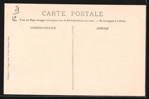 AK Sombernon, Grande Rue, Strassenpartie