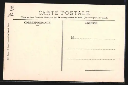 AK Sombernon, Strassenpartie mit Anwohnerinnen