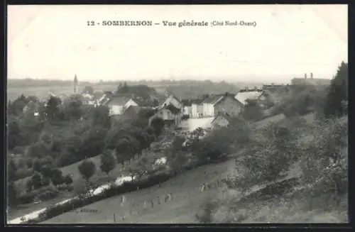 AK Sombernon, Vue générale, Côté Nord-Ouest