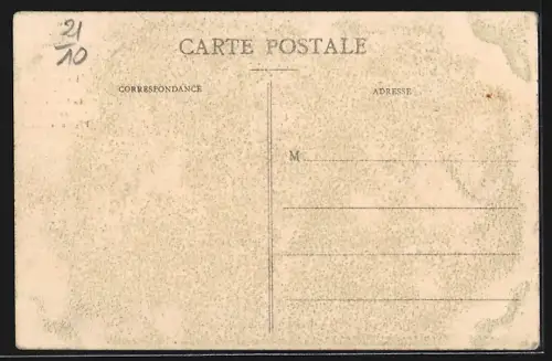 AK Chatillon-sur-Seine /Côte-d`Or, Inondations de 1910, La Rue de l`Isle au fond l`Eglise St-Nicolas