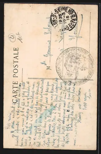 AK Chatillon-sur-Seine, Rue de l`Abbaye et Porte de Paris