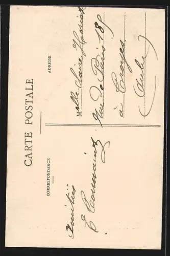 AK Chatillon-sur-Seine, Inondations des 20 et 21 Janvuer 1910, Promenade de la Douix