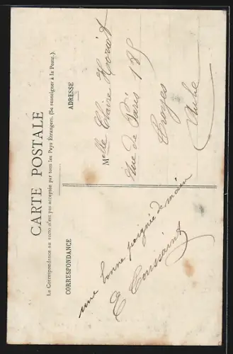 AK Chatillon-sur-Seine, Eglise St.-Vorles, Entrée