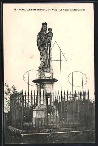 AK Pontailler-sur-Saone, La Vierge de Montardoux