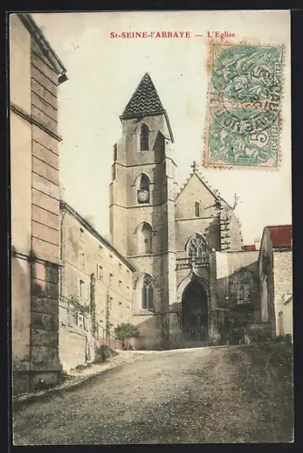 AK St-Seine-l`Abbaye, L`Eglise