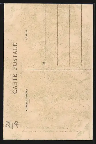 AK Chatillon-sur-Seine, Promenade de la Douix, Inondations Janvier 1910