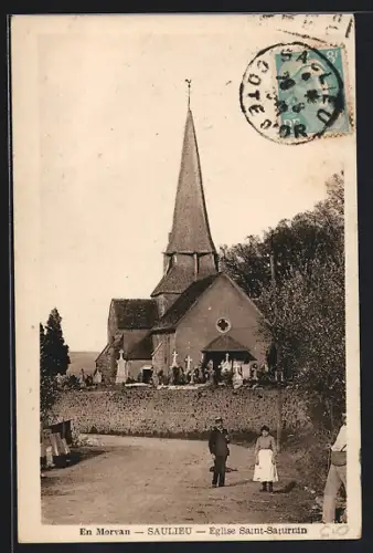 AK Saulieu, Eglise Saint-Saturnin