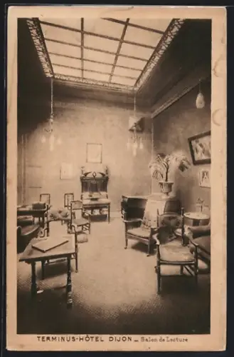 AK Dijon, Terminus-Hôtel, Salon de Lecture