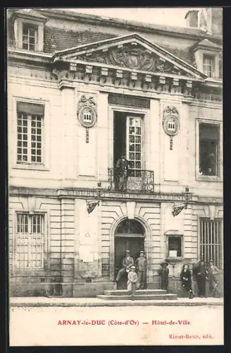 AK Arnay-le-Duc, Hôtel-de-Ville