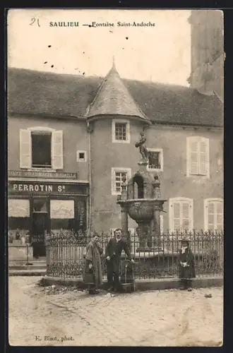 AK Saulieu, Fontaine Saint-Andoche