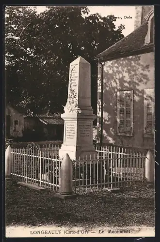 AK Longeault, Le Monument