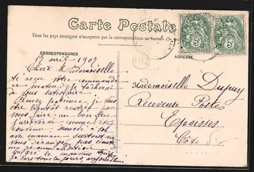 AK Gissey-sur-Ouche, Vue Générale