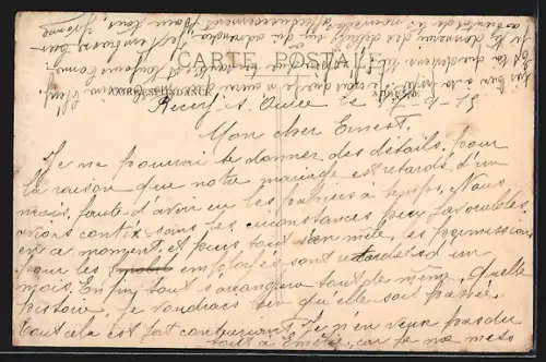 AK Gurgy-le-Chateau, Vue Générale