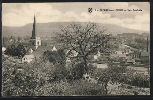 AK Fleurey-sur-Ouche, Vue Générale