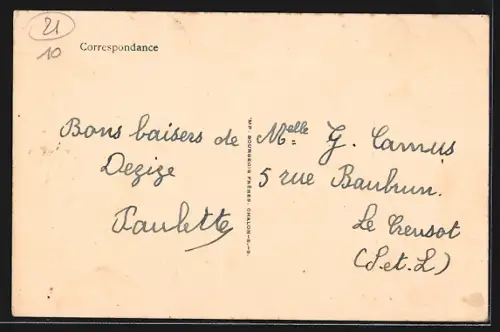 AK Dezize-les-Maranges, Le Moulin de Sampigny à la Roche