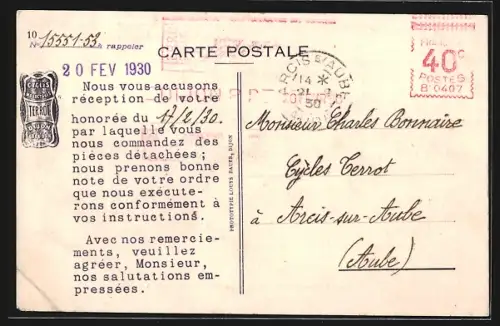 AK Dijon, Usines Terrot, 2, Rue André-Colomban