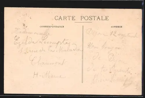 AK Dijon, Un coin de la Place Darcy et le Boulevard Sévigné