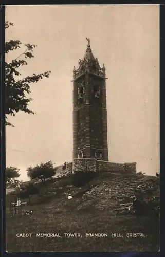 AK Bristol, Cabot Memorial Tower on Brandon Hill