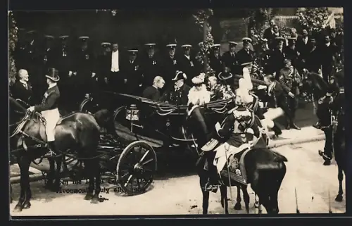AK Avonmouth, Visit of the King and Queen to open the Royal Edward Dock 1908