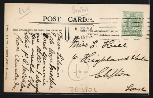 AK Avonmouth, Visit of the King and Queen to open the Royal Edward Dock 1908