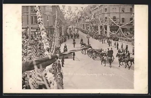 AK Bristol, The Royal Carriage passing the Triangle