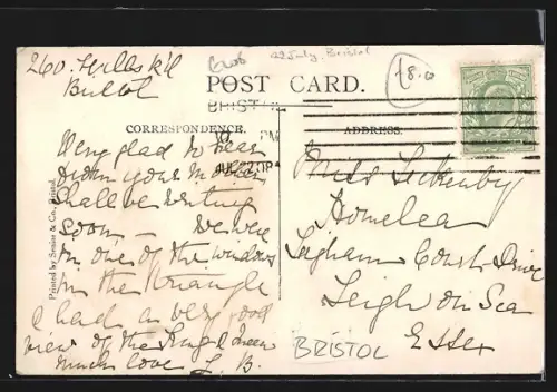 AK Bristol, The Royal Carriage passing the Triangle