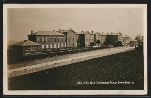 AK Ashley Down /Bristol, Müllers No. 3 Orphanage