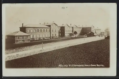 AK Ashley Down /Bristol, Müllers No. 3 Orphanage