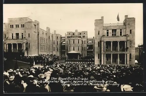 AK Bristol, The Royal Visit to Bristol, King Edward VII. Memorial Infirmary
