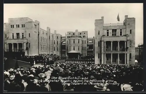 AK Bristol, The Royal Visit to Bristol, King Edward VII. Memorial Infirmary