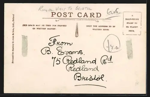 AK Bristol, Bristol Empire Day Celebrations 1912